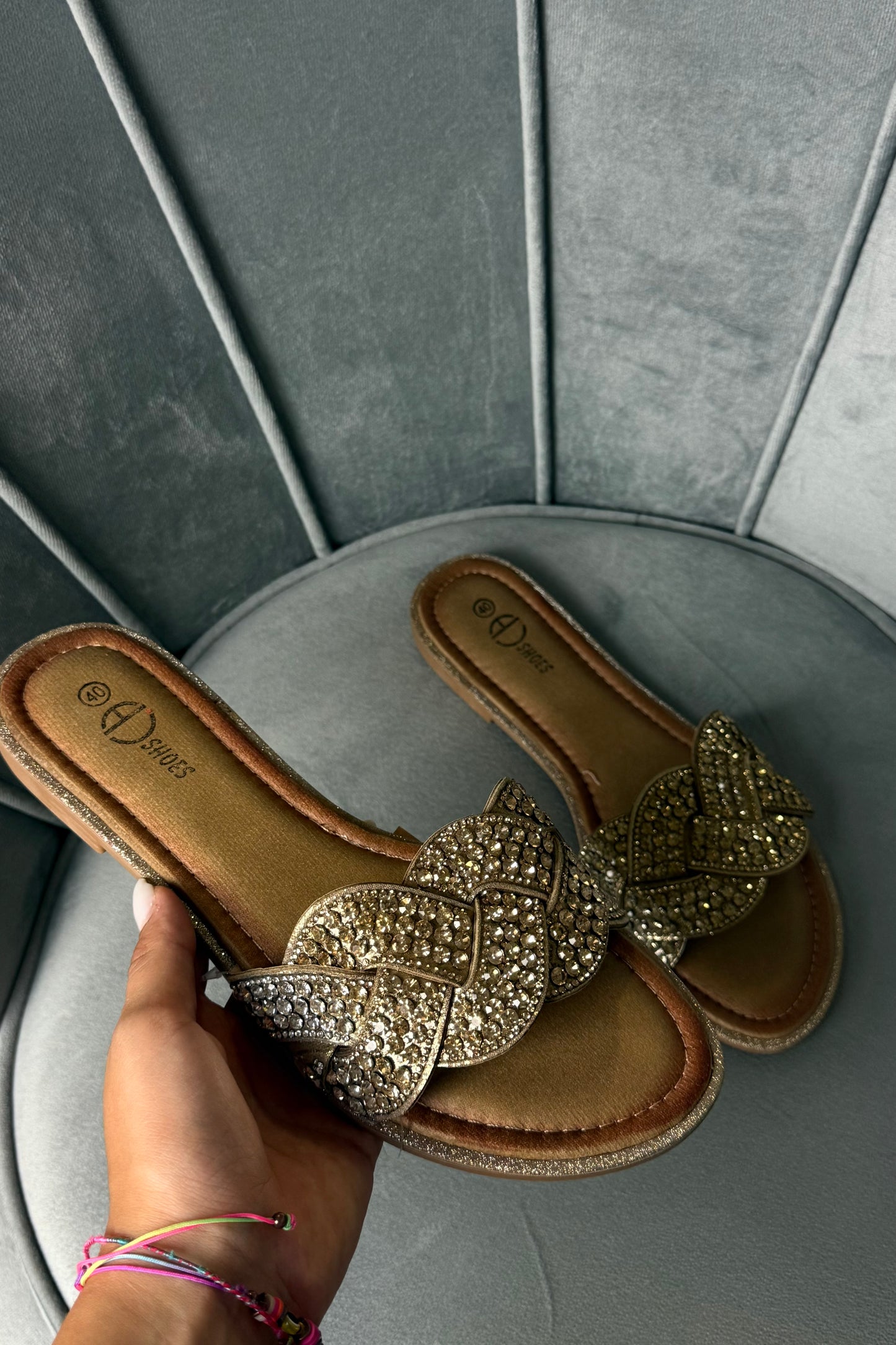 CIABATTE GOLD/SILVER