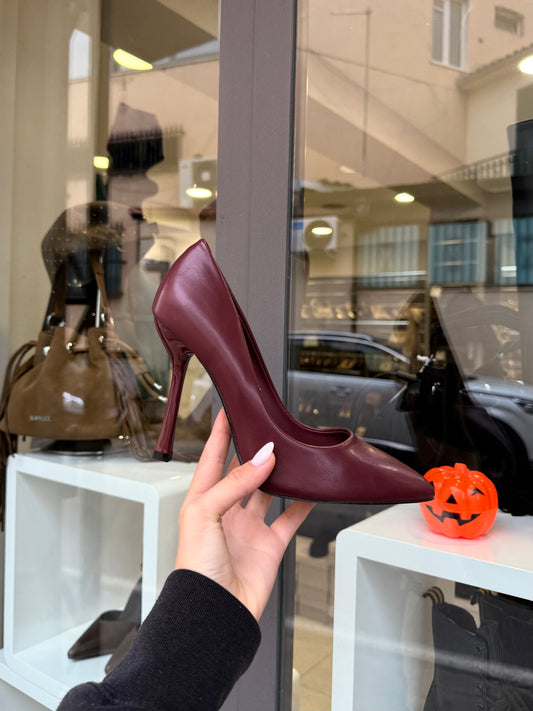 decolleté bordeaux BRIGITTE