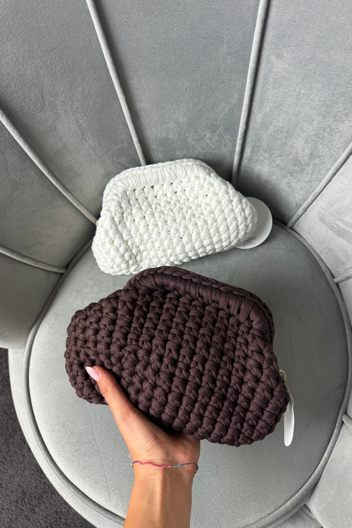 CLUTCH IN CROCHET MINI