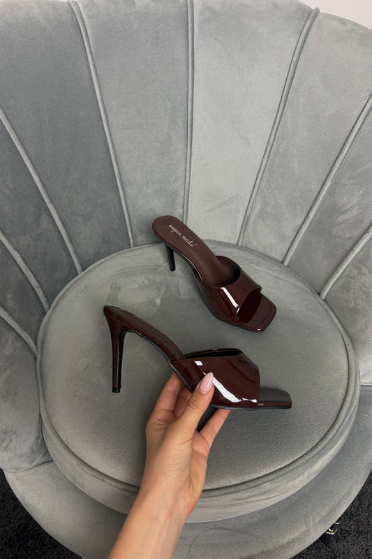 MULES SQUARE CHOCO