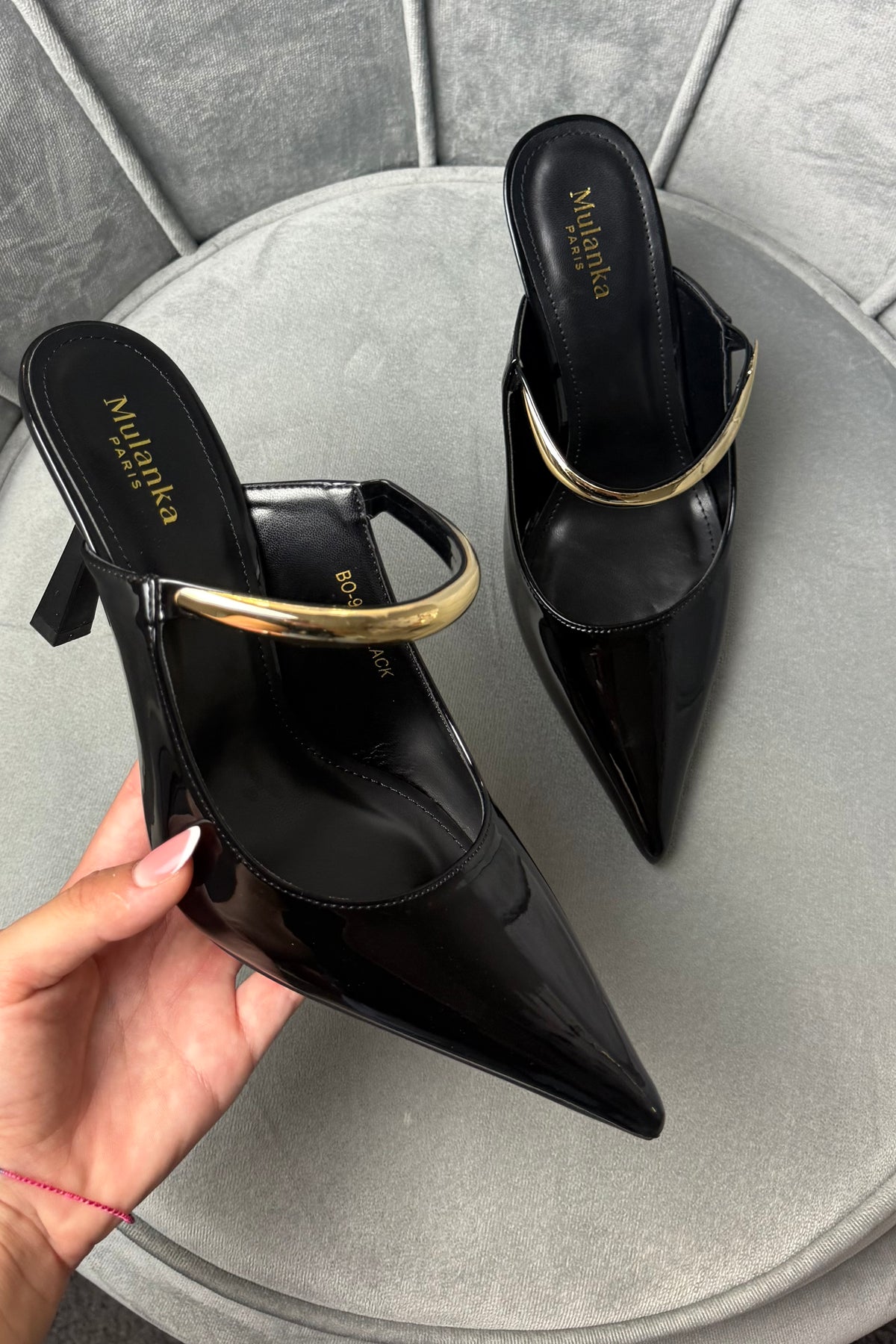 SABOT GOLD DETAIL NERI