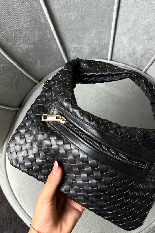 BORSA INTRECCIO NERA