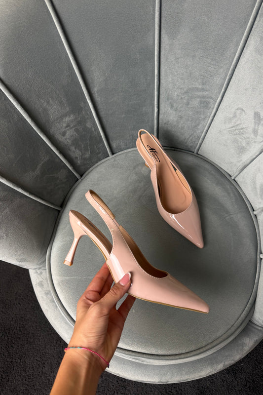 SLINGBACK DAISY NUDE