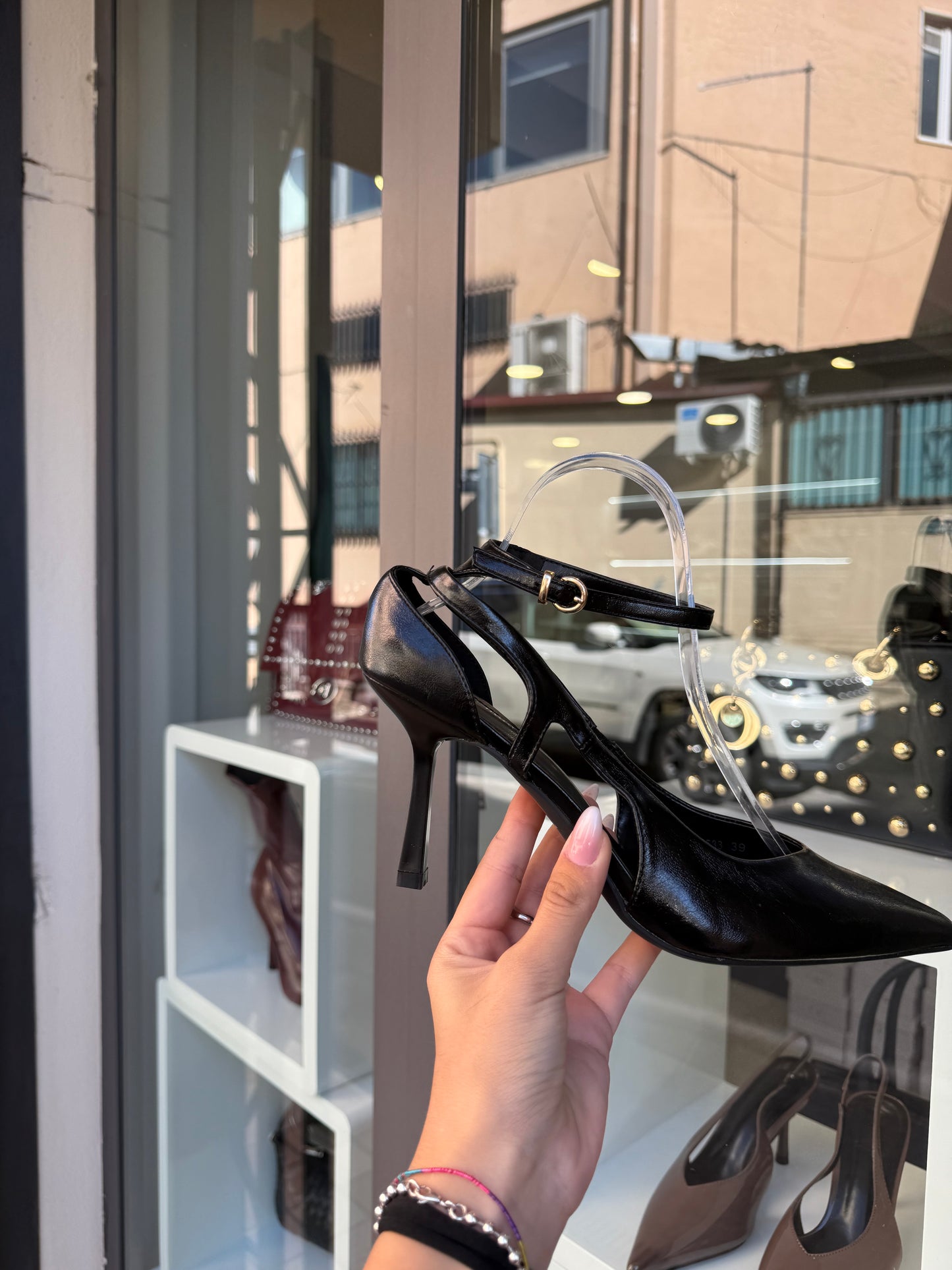 decolleté HEART neri