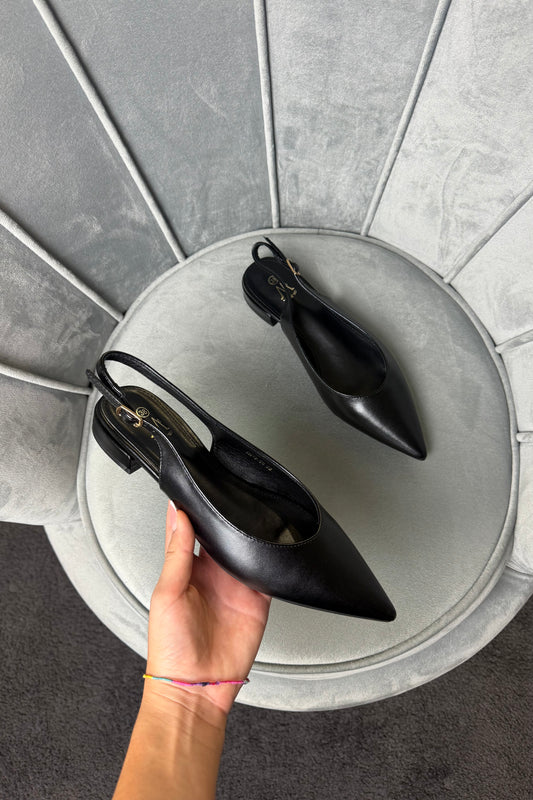 BALLERINE SLINGBACK IN ECOPELLE