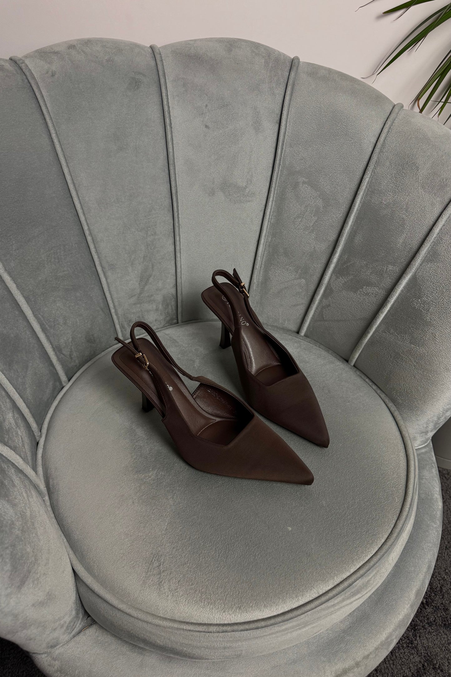 SLINGBACK CHANTAL CHOCO
