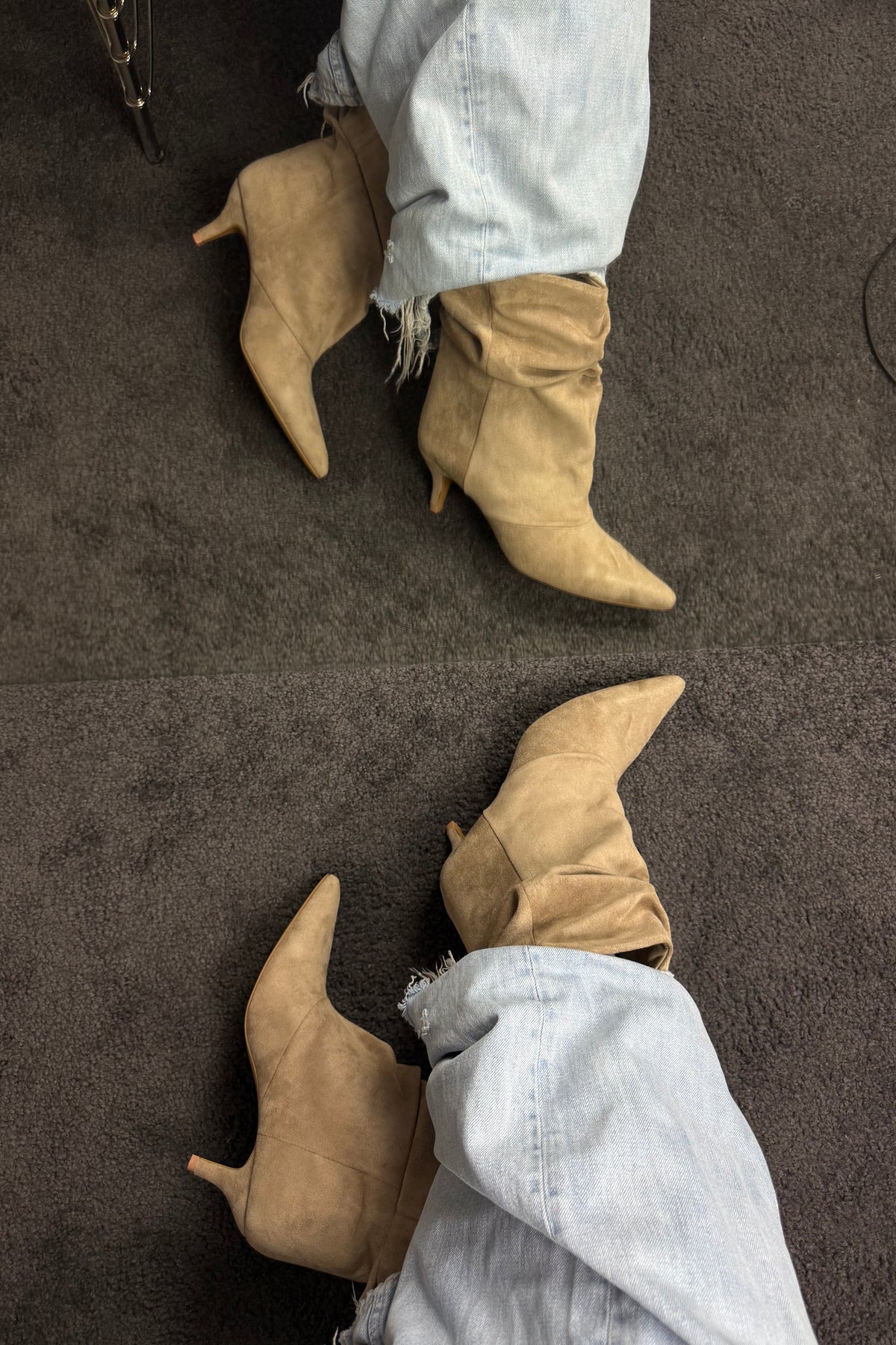 STIVALETTI BETTY BEIGE