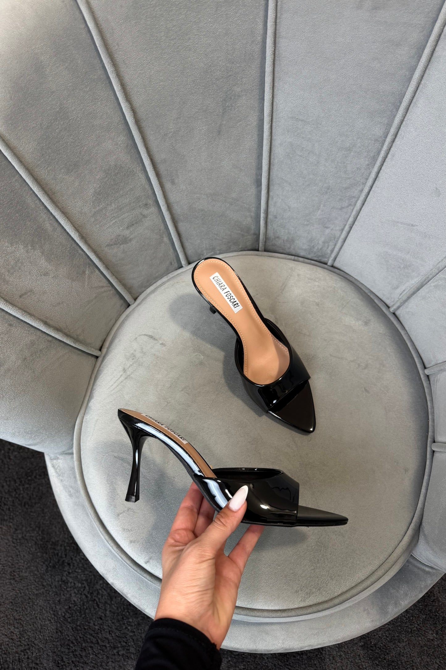 BLACK sandals