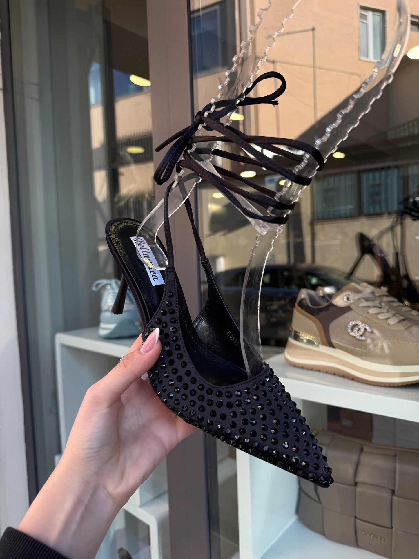 decolleté laces GIOIELLO nere