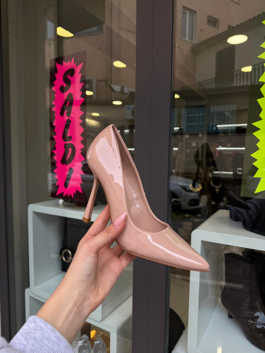 decolleté classici nude 10 cm