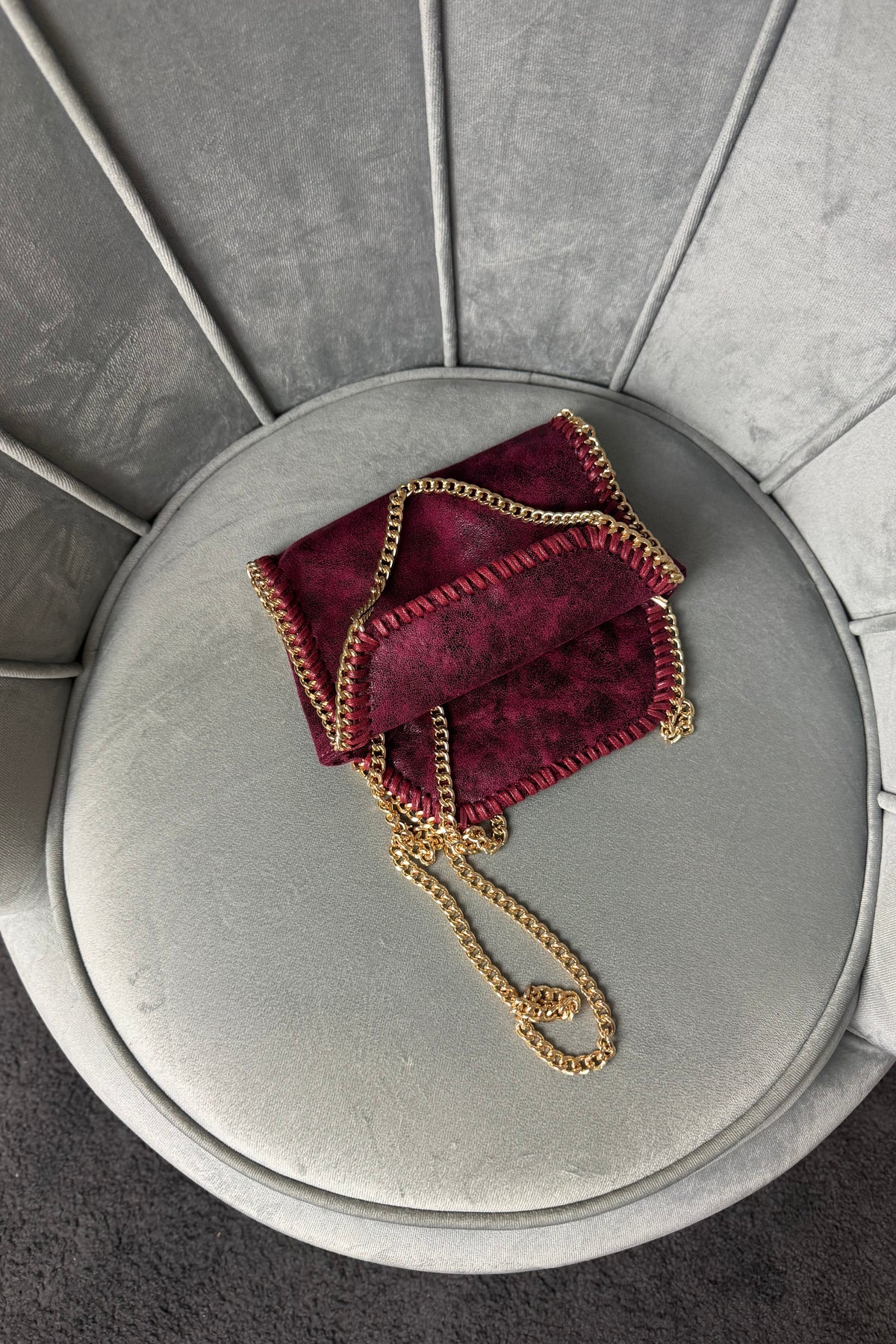 BORSA STELLA BURGUNDY