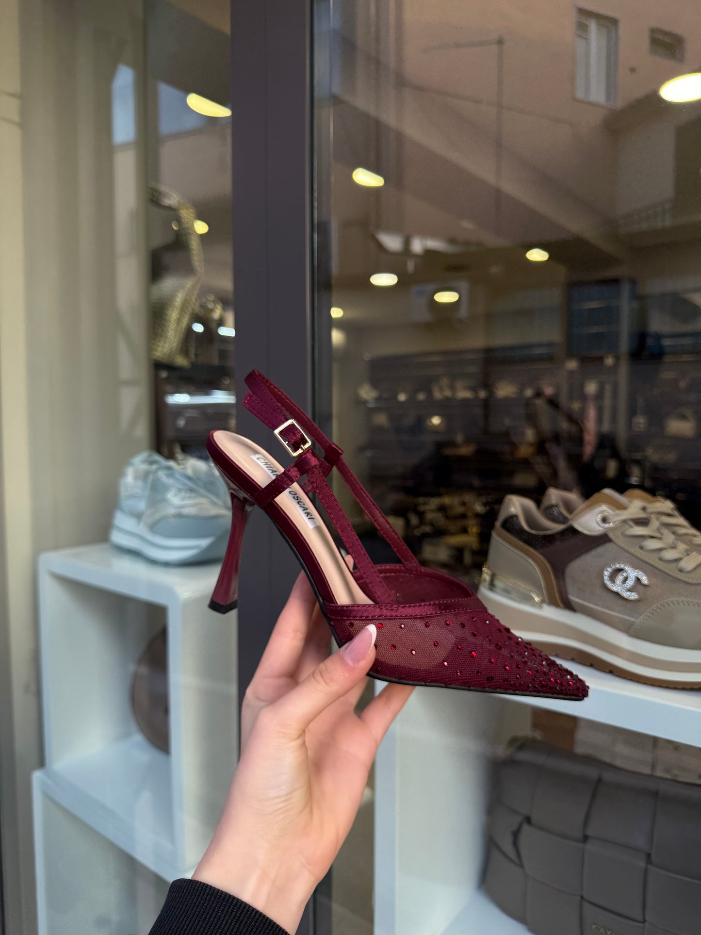 slingback PRINCESS wine