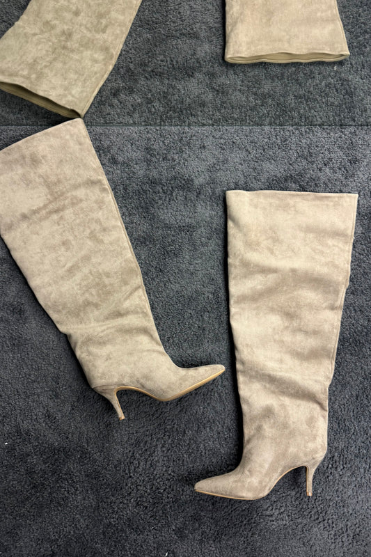 STIVALI MODELLO BALENC*AGA BEIGE
