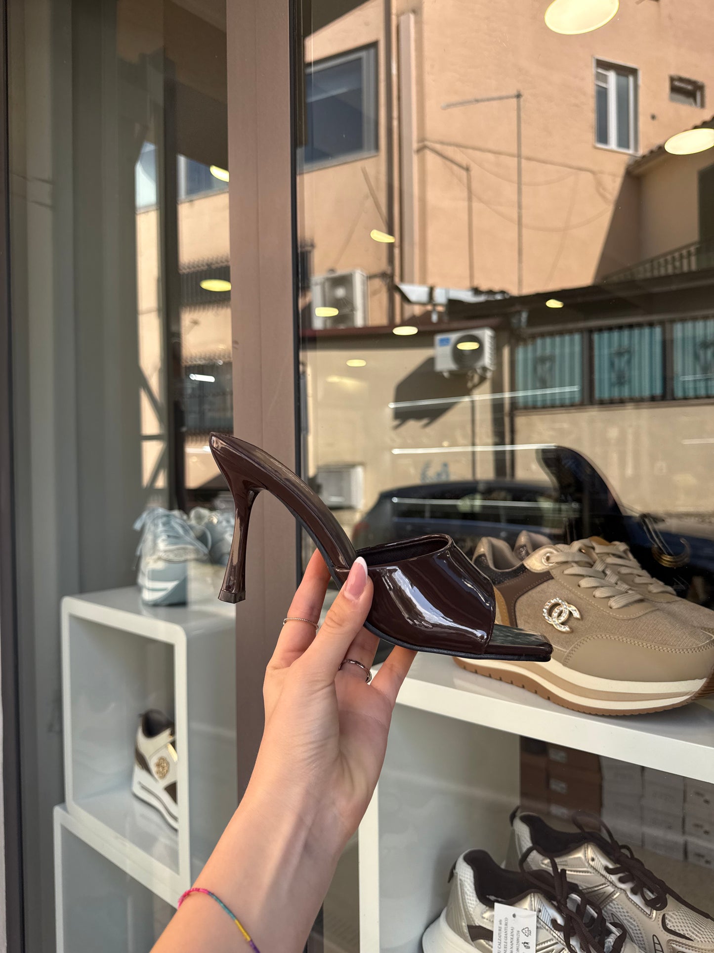 sandali SQUARE choco