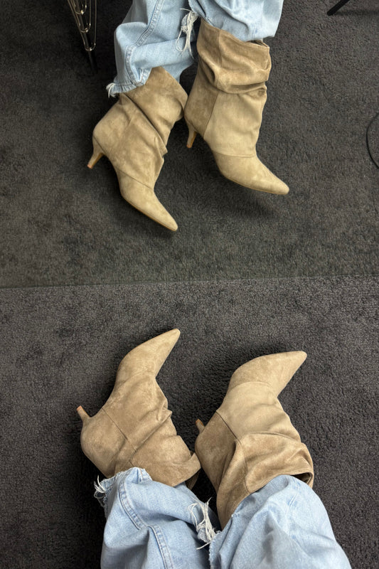 STIVALETTI BETTY BEIGE