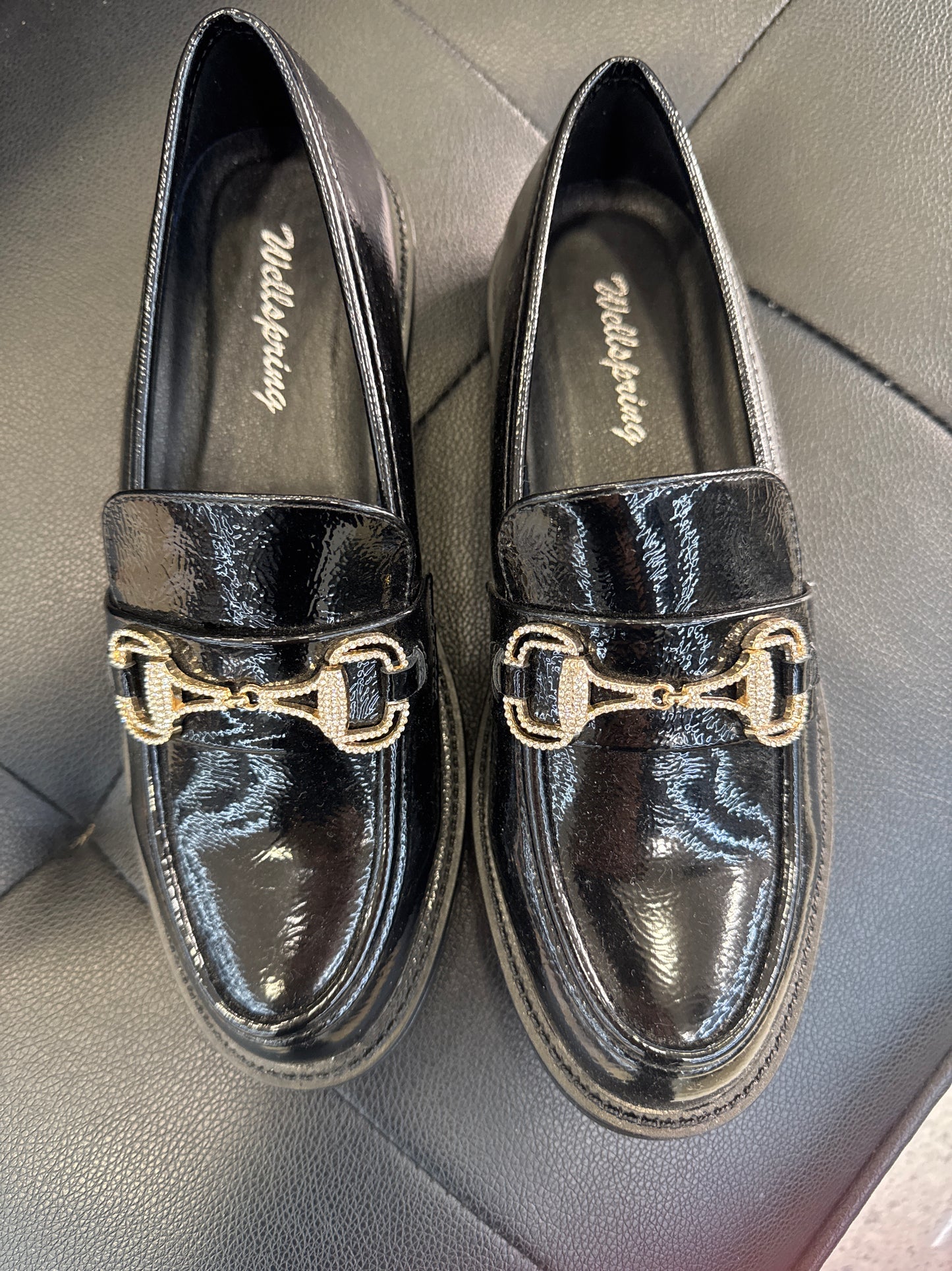 Mocassino semilucido nero