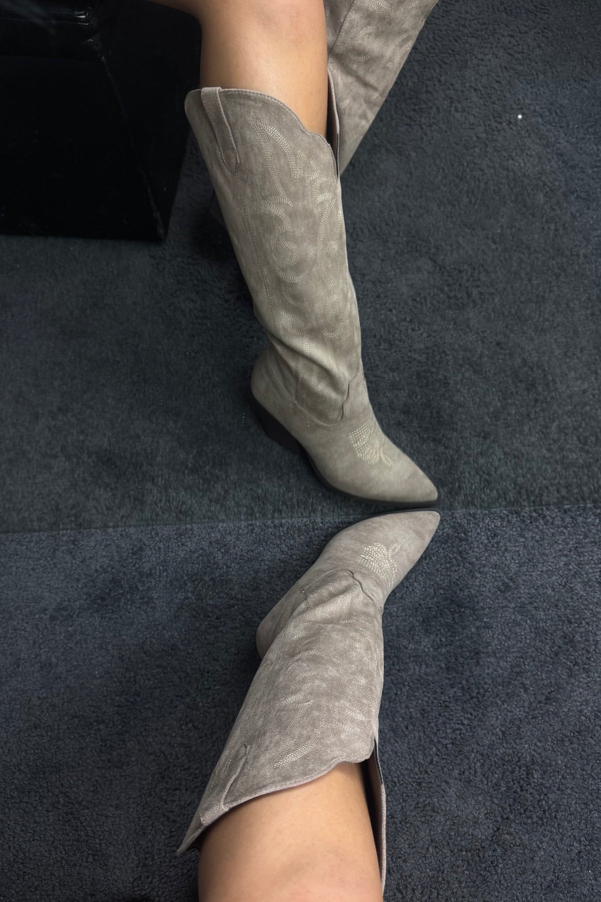 TEXANI KHAKI CON CUCITURE