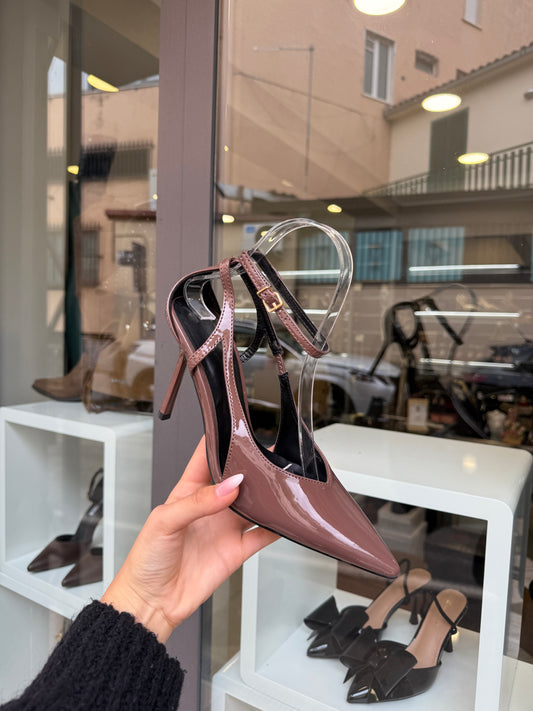 decolleté HEART tortora