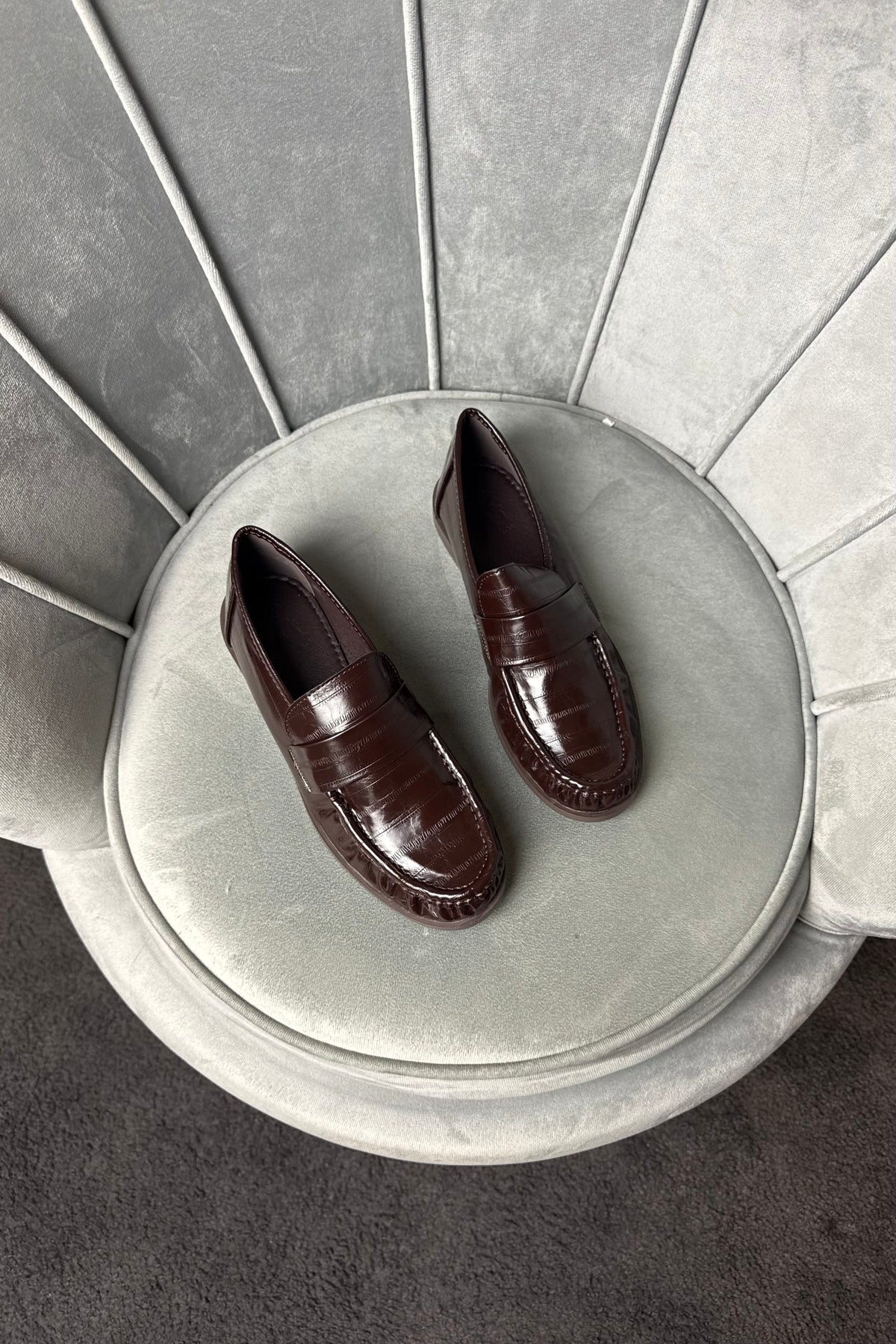 MOCASSINI LAURENT CHOCO