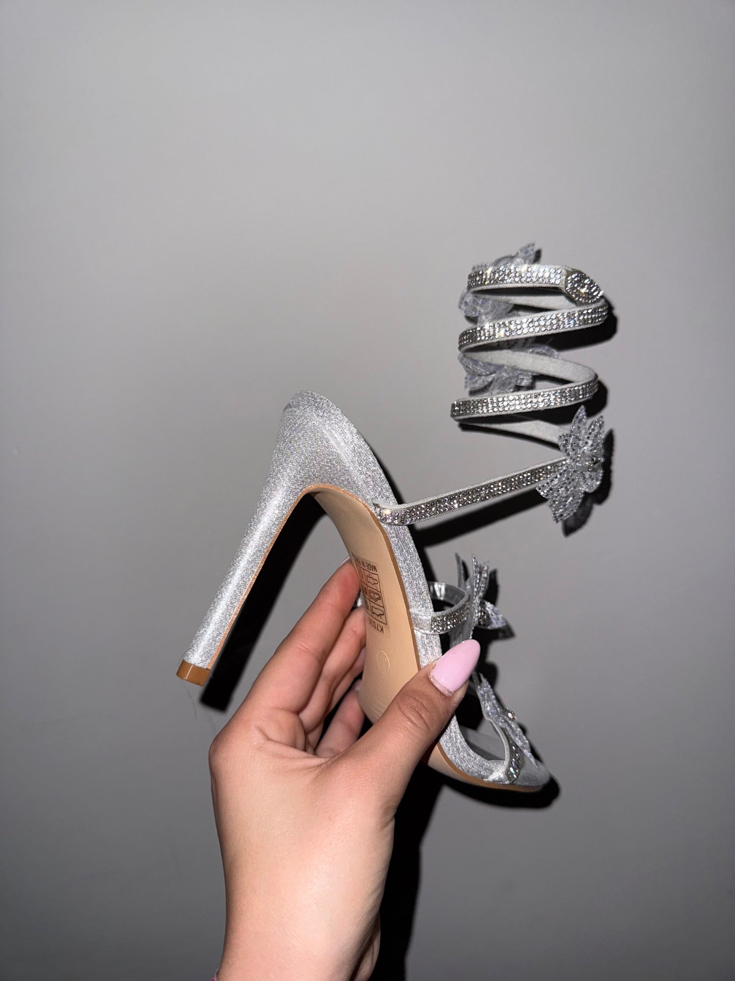 sandali FLOWER argento