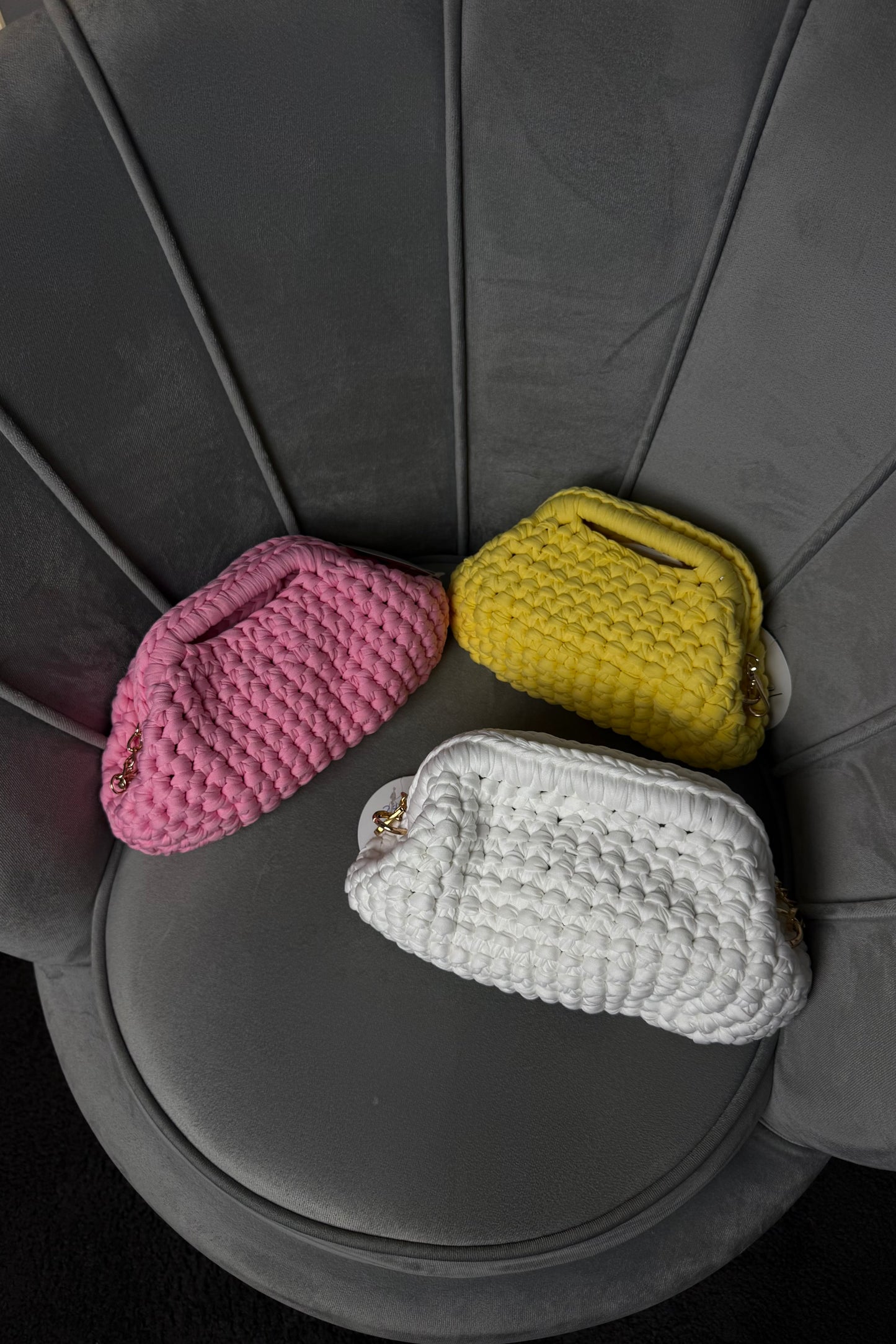 CLUTCH IN CROCHET MULTICOLOR