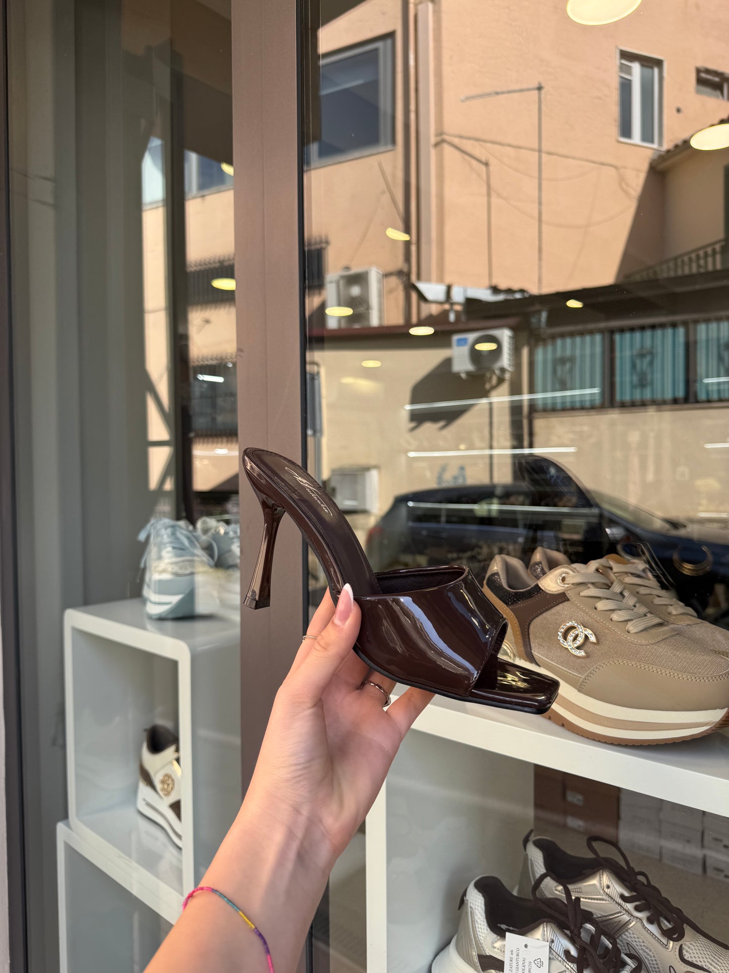 sandali SQUARE choco