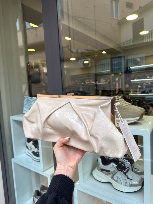 clutch beige