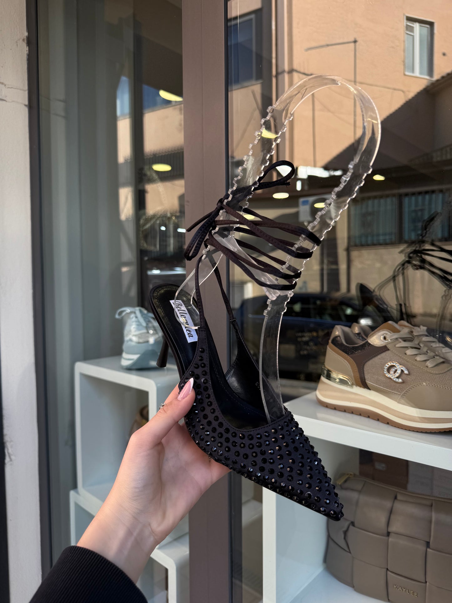 decolleté laces GIOIELLO nere