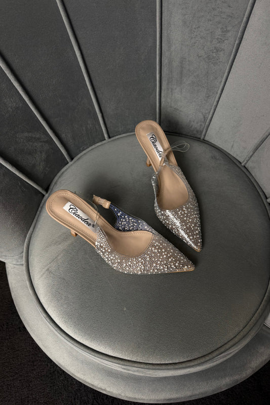 SLINGBACK PERLE E SWAROVSKI