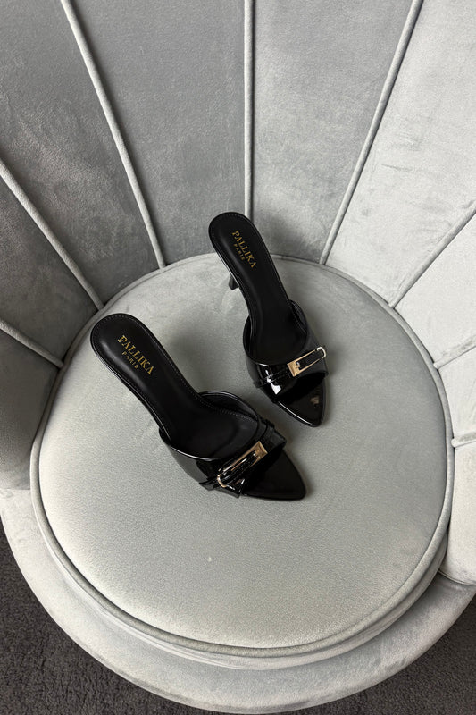 MULES CANDY BLACK