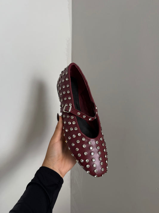 ballerine GIOIELLO bordeaux