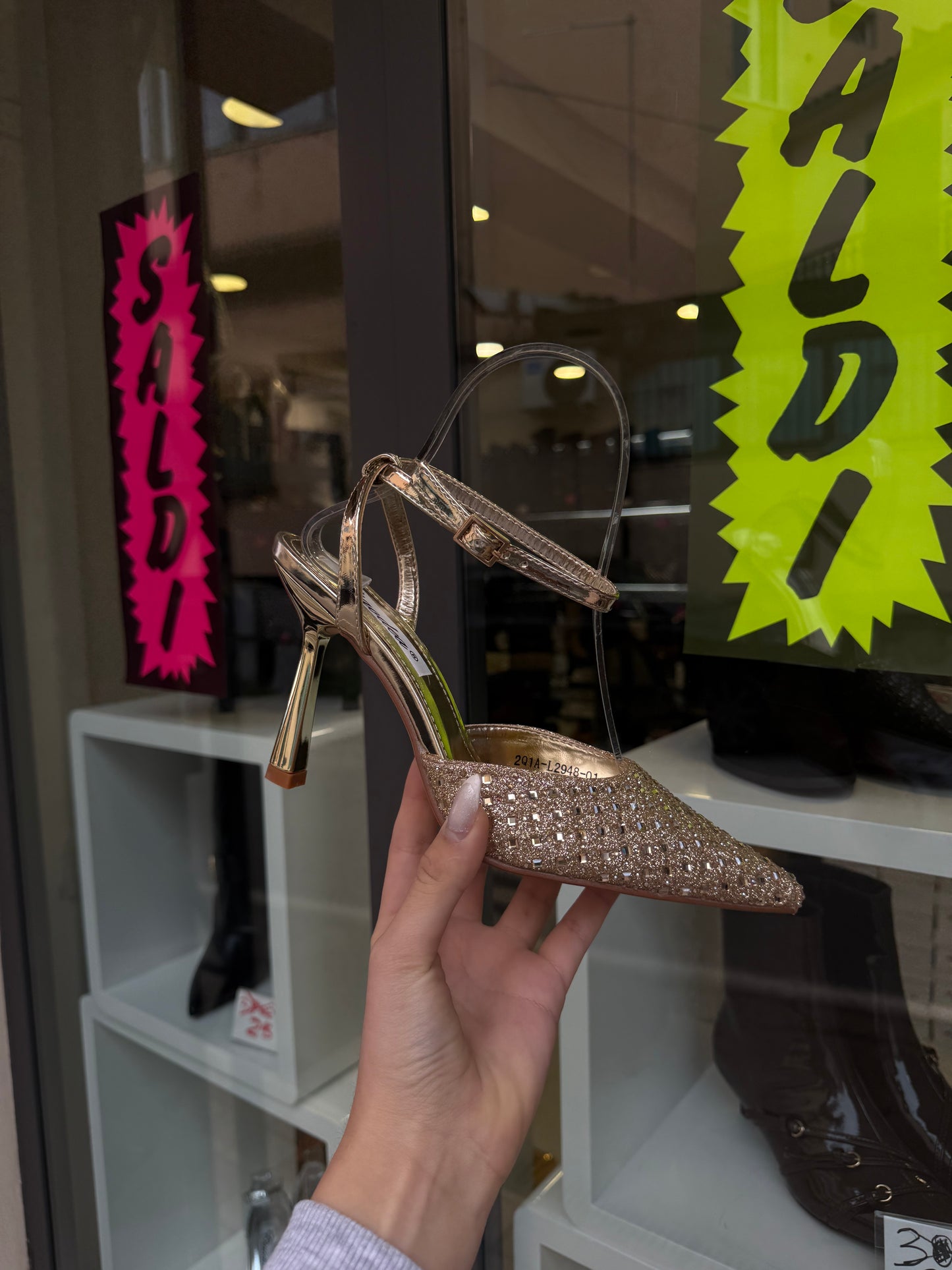 decolleté DIAMOND oro