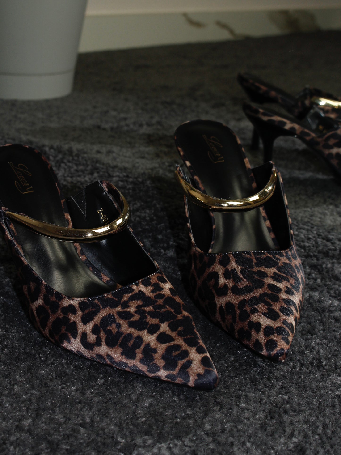 leopard clogs
