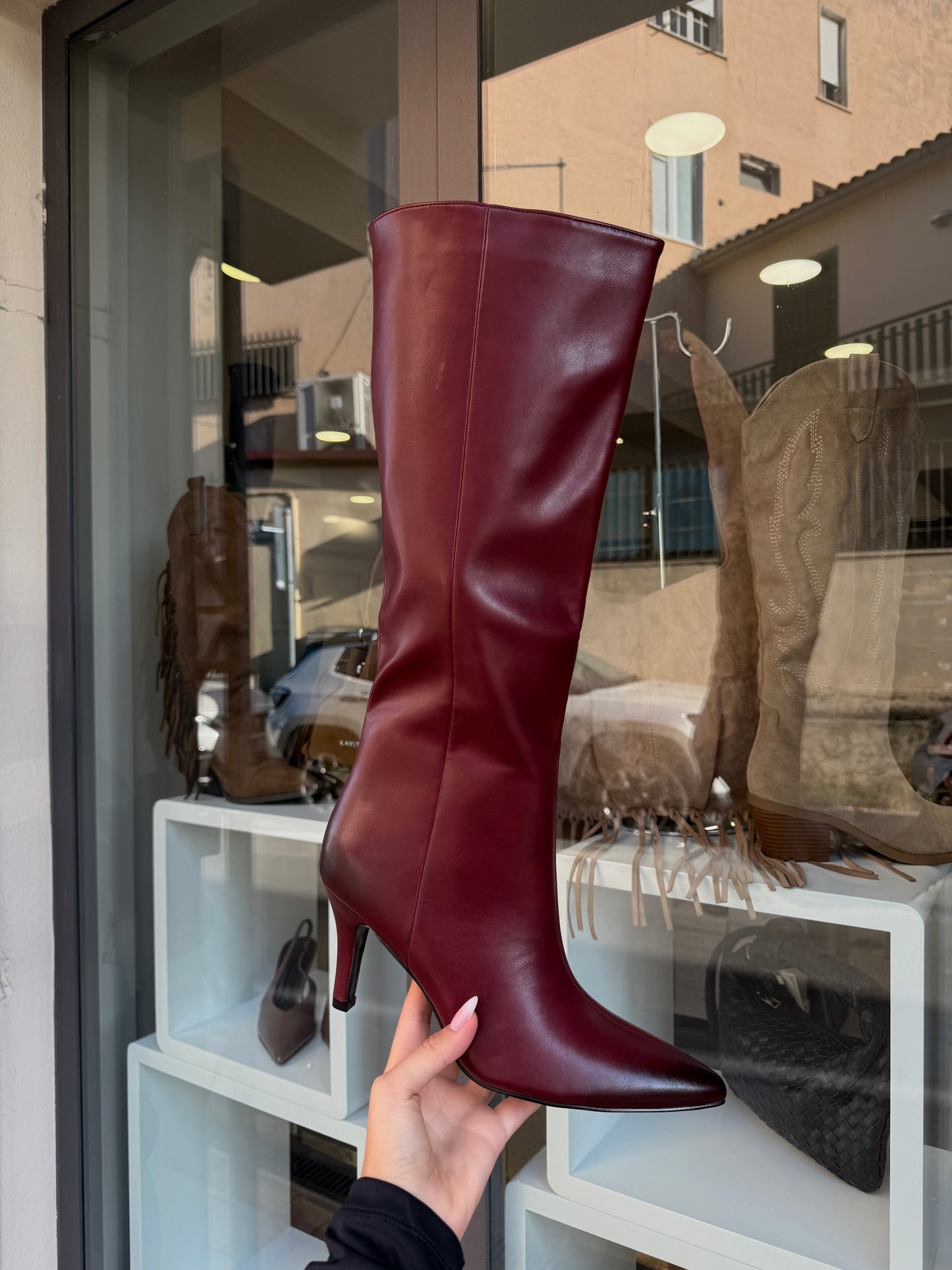 stivali bordeaux FLAME