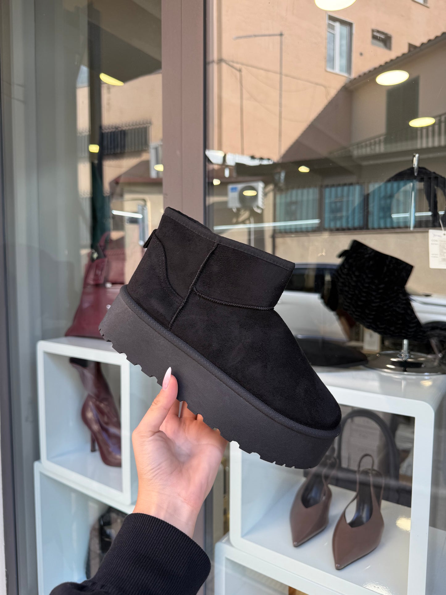 pantofole modello UG* nere