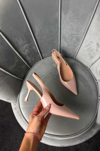 SLINGBACK DAISY NUDE