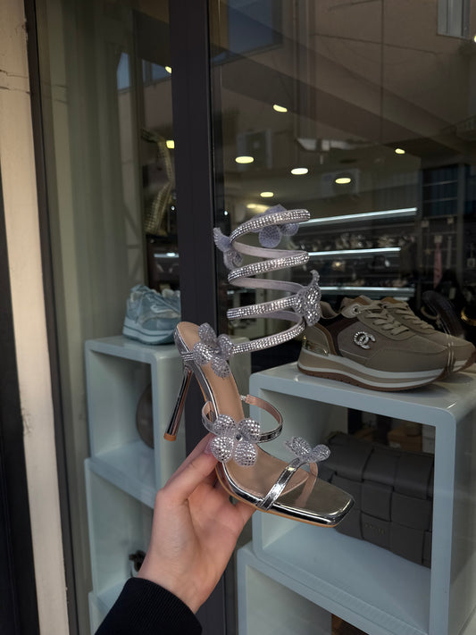 sandali FLOWER argento