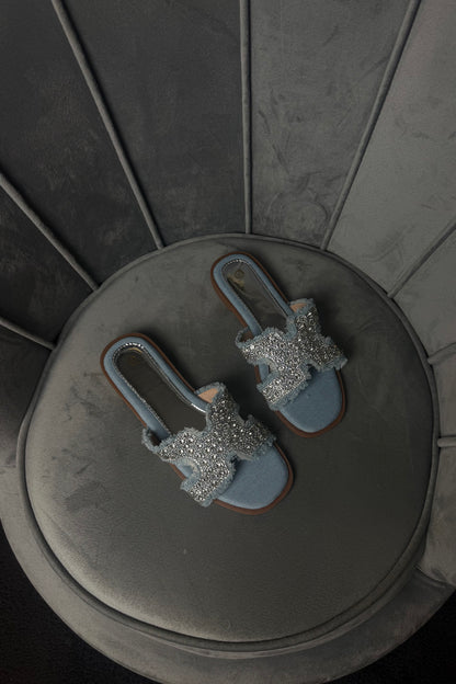 CIABATTE GIOIELLO JEANS CHIARO