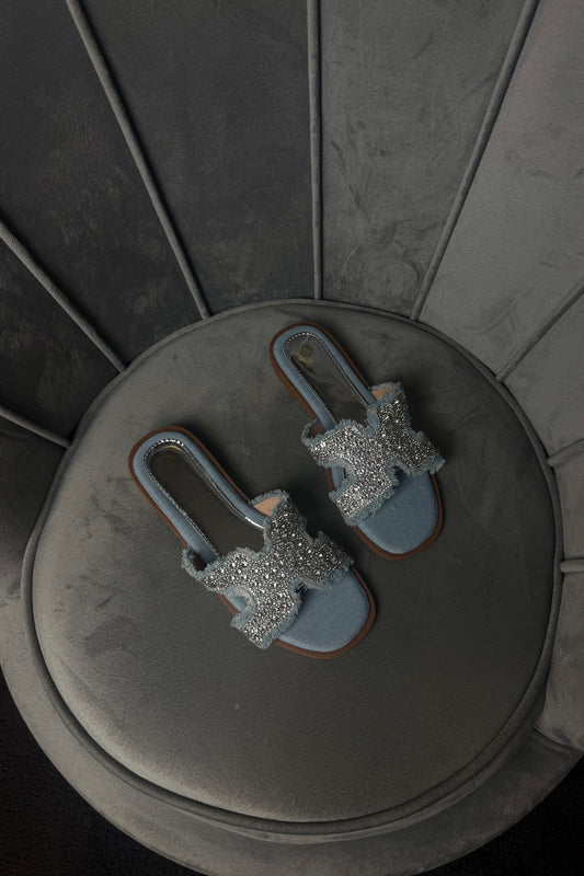 CIABATTE GIOIELLO JEANS CHIARO