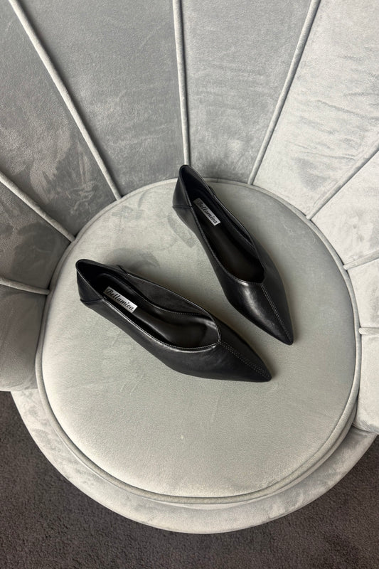 BALLERINE IN ECOPELLE NERE