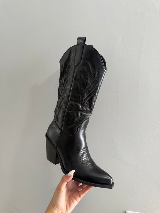 texani BLACK con cuciture