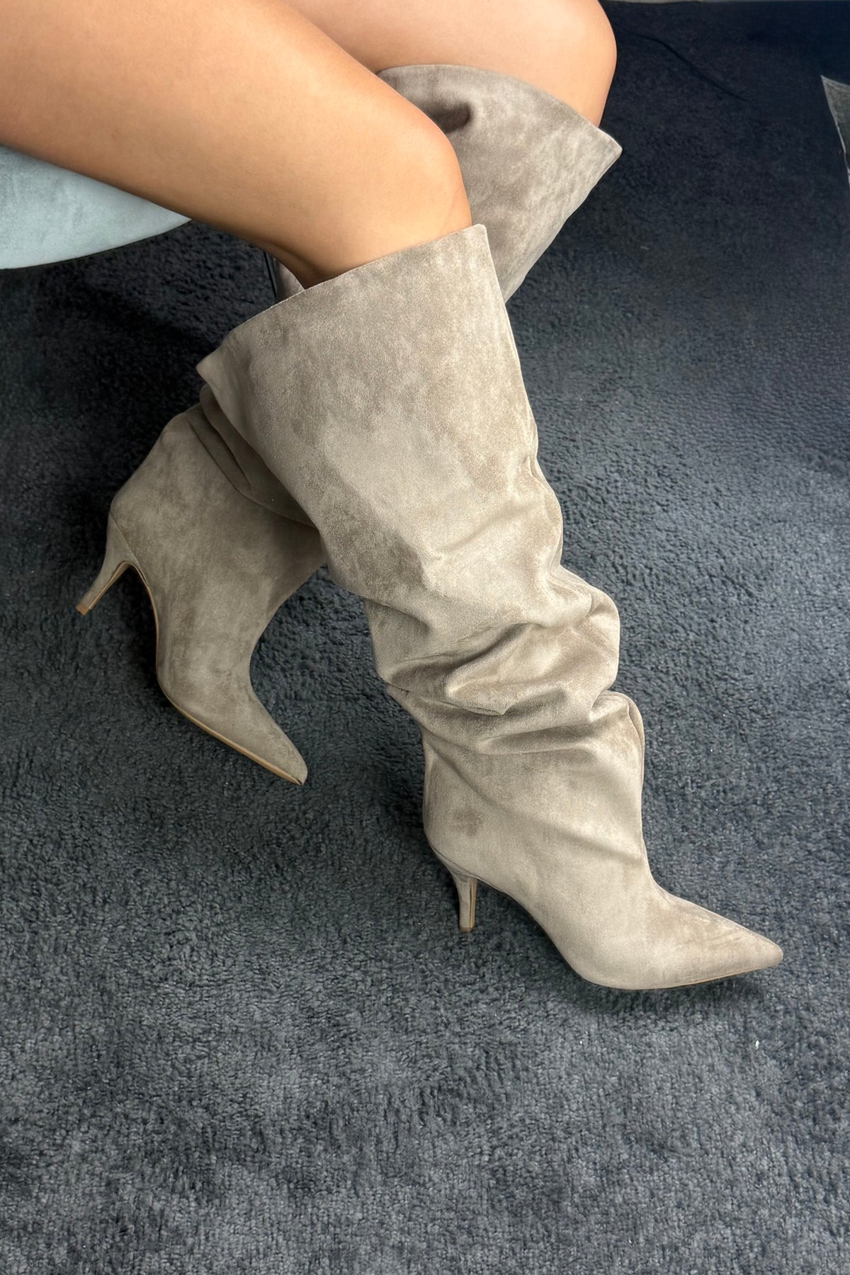 STIVALI MODELLO BALENC*AGA BEIGE