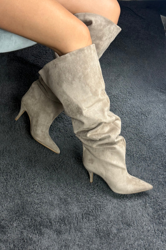 STIVALI MODELLO BALENC*AGA BEIGE