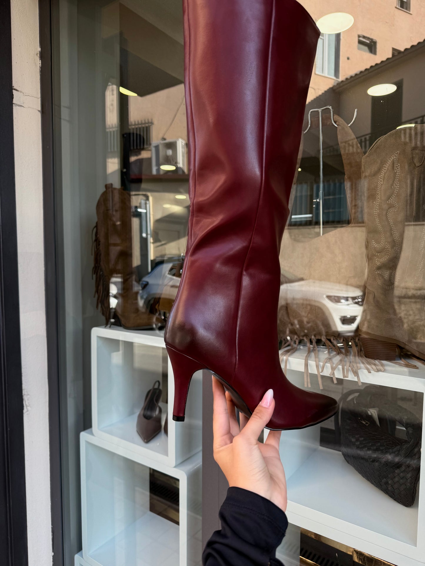 stivali bordeaux FLAME