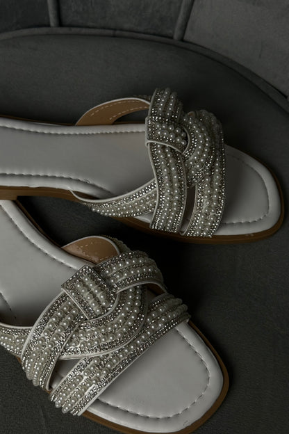 CIABATTE INTRECCIO SWAROVSKI
