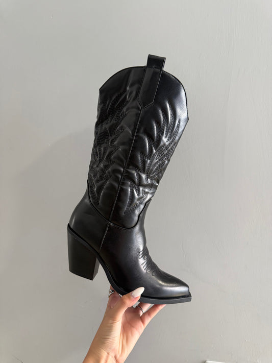texani BLACK con cuciture