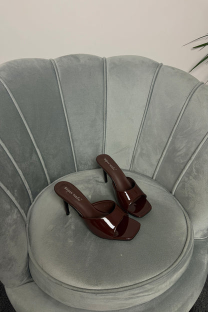 MULES SQUARE CHOCO