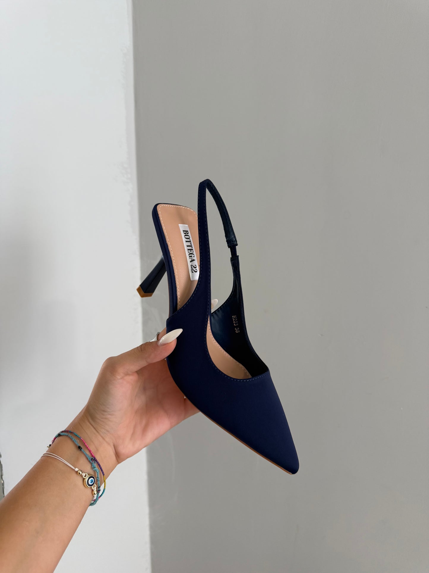 slingback BLU NAVY