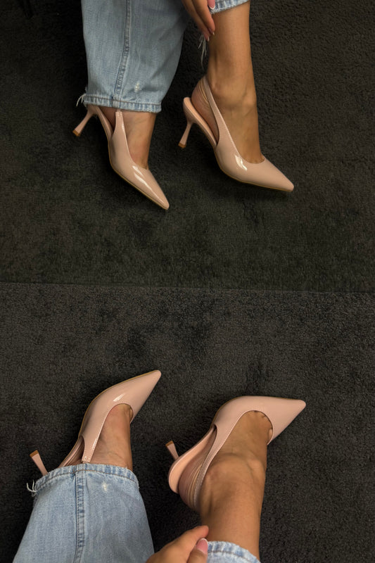 SLINGBACK DAISY NUDE