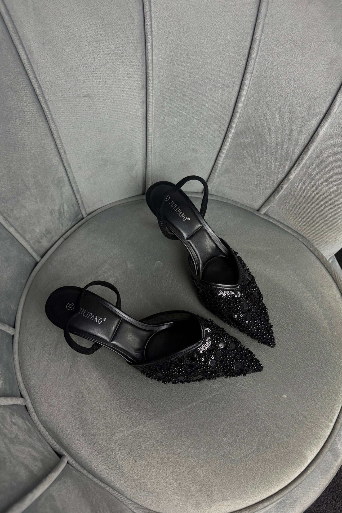 SLINGBACK PAILLETTES